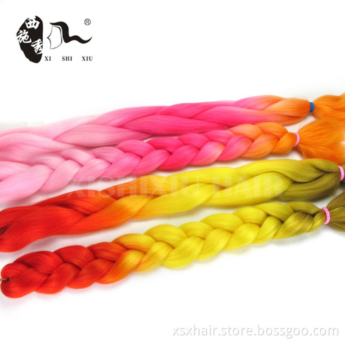 best selling products angels synthetic hair jumbo braid 100 synthetic braiding hair for sale